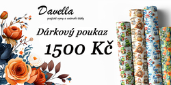 Dárkový poukaz 1500 Kč  